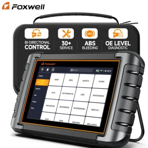 Foxwell Nt809 Obd2 Autoscanner Bidirectionele Test Epb Dpf 30 + Reset Alle Diagnostische Scantool Obd2 Scanner
