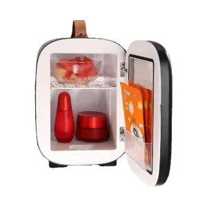 SucceBuy 4L Mini Bureau Koelkast Auto Koeling Houd Koeler Draagbare Cosmetica Warme Warmte Masker Drank voor Huishoudelijke Slaapzaal