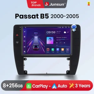 Junsun Draadloze Carplay Android Coach Radio Voor Passat B5 2000 2002 - 2005 Gps Intelligente Systemen Multimedia Autoradio