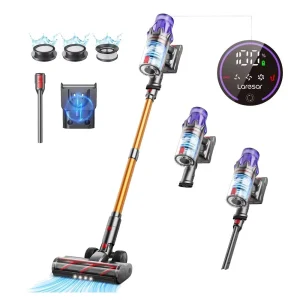 Laresar V7 500W 50KPA Zuigkracht Draadloze Stofzuiger Handheld smart Huishoudapparaat Verwijderbare Batterij Stofbeker