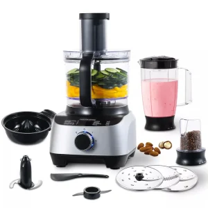 Topstrong 1300W multifunctionele 11-in-1 garde keukenmixer keukenmachine YYFP410