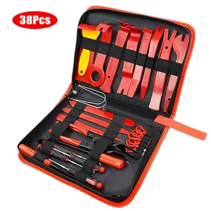 Garage Gereedschap Auto-interieur Verwijderingsset Plastic bekleding Deurpaneel Demontage Pak Auto Clips Puller Diy Handgereedschap