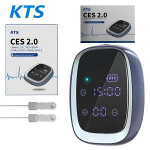 KTS Slaaphulpapparaat CES Stimulatietherapie 600mAh Handbediende angstdepressie Snelle slaapinstrument Sleeper Therapie Slapeloosheid