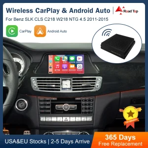 Plug & Play Draadloze Carplay Decoder Voor Mercedes Benz Slk Cls C218 W218 Ntg 4.5 2011-2015 Jaar Android Auto