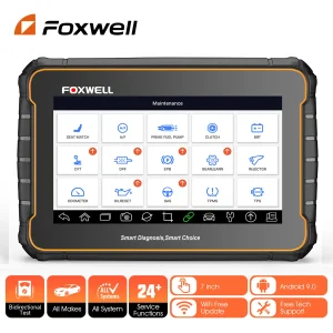 Foxwell Gt60 Obd2 Professionele Auto Diagnostische Tool Alle Systeem Biretionele Test Olie Epb A/F 24 Reset Odb2 Obd2 Automotive Scanner