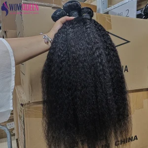 Kinky Straight Menselijk Haar Bundels 30 32 Inch Remy Hair Extensions Voor Vrouwen Dikke Yaki Straight Menselijk Ruwe Haar Weave bundels