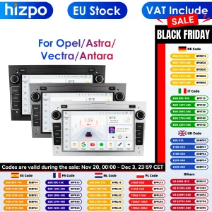 Hizpo Carplay Android Auto Radio Voor Opel Astra H J Vectra Vauxhall Antara Zafira Corsa C D Vivaro Meriva Veda Auto Autoradio Gps