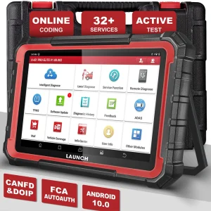 Lancering X431 Pro Elite 8 Inch Auto Diagnostische Tools Auto Obd Obd2 Scanner Alle Systeem Kan Fd/Doip Actieve Test 31 Reset Ecu Codering