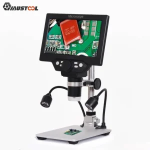 MUSTOOL-12MP 1200x Digitale Microscoop Elektronische Video Microscoop 7.0 Inch Hd Lcd Soldeermicroscoop Telefoon Reparatie Vergrootglas