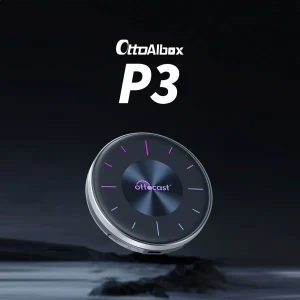OTTOCAST PICASOU 3 CarPlay AI Box Draadloze Android Auto TV Box Mini HDMI voor Toyota Kia Hyundai VW voor Netflix Auto Accessoires