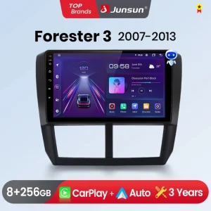 Junsun Carplay Android Auto Autoradio Voor Subaru Forest 3 Sh Impreza 2007-2013 Gps Intelligente Systemen Multimedia Autoradio