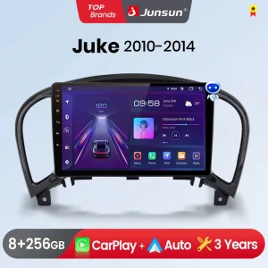 Junsun Draadloze Carplay Android Auto Autoradio Voor Nissan Juke Yf15 2010-2014 Gps Smart Systemsstereo Multimedia Autoradio