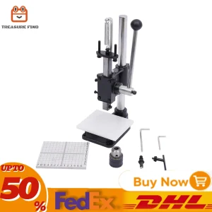 Leather Craft Imprinting Machine DIY Handleiding Embossing Press Cut Leathe Perforator Ponsen Bronzing Tool Snijden Stiksels