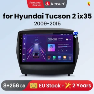 Junsun Auto Radio Draadloze Carplay Android Auto Voor Hyundai Tucson 2 Ix35 2009 - 2015 Auto Intelligente Systemen Geen 2 Din 2din Dvd