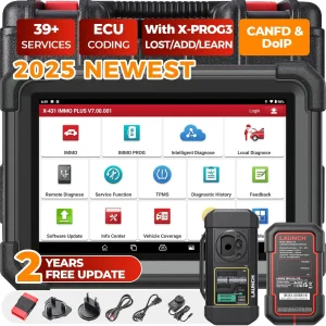 Lancering X431 Immo Plus X-PROG 3 Sleutel Programmering Alle Diagnostische Tools Van De Auto Van Het Systeem Anti-Diefstal Programmering 38 Reset Euc