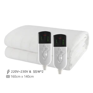 RUIANBAO dubbele elektrische deken winter constante temperatuur warm zacht en comfortabel temperatuurbescherming elektrische deken