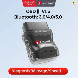 Junsun Auto Scanner mini ELM327 Bluetooth OBD2 Adapter Auto Diagnostisch Hulpmiddel Scan Tool