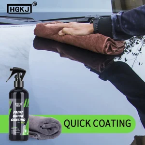Hgkj 300ML Auto Keramische Coating Wax Vloeibaar Glas Auto Body Polish Verf Hydrofobe Middel Glans Bescherming Auto Accessoires