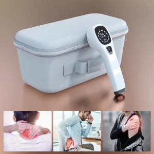 KTS Lichaamspijn Lasertherapie Apparaat 2x808nm LLLT Fysiotherapie Apparatuur voor Knie Pijnbestrijding Artritis Bevroren schouder Huisdier Pijn