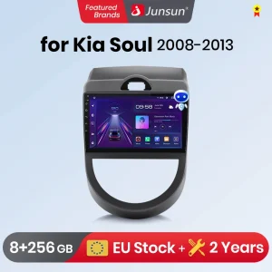 Junsun V1 Plus Autoradio Voor Kia Soul 2008 - 2013 Draadloze Carplay Android Auto Intelligente Systemen Nr 2 Din 2din Dvd