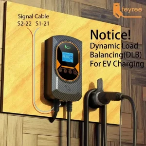 Feyree EV-lader Type 2 kabel 32A 7,6kW Dynamische belastingverdeling EVSE wandbox APP functie 11kW 22kW laadstation elektrische auto
