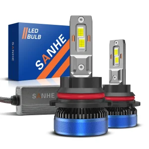 Sanhe 9004/Hb1 Led Koplamp Lampen Hoog En Dimlicht 140W 40000lm High Power Super Helder 6500K Cool Wit, Snelle Installatie