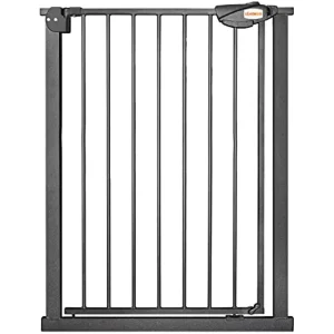 UBRAVOO Babyhekje voor deuren en trappen, hoogte 100 cm, veiligheidshekje voor huisdieren, automatische sluiting, drievoudige vergrendeling