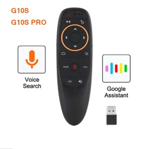 G10 G 10S Pro Backlit Air Mouse 2.4G Draadloze Stem Afstandsbediening Microfoon Gyroscoop Ir Leren Voor Android Tv Box X96 Mini