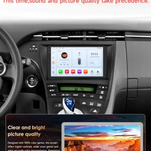 Snapdragon 6115 Carplay Android 14 Auto Autoradio voor Toyota Prius XW30 2009-2015 Autoradio GPS 360 Camera multimedia 2din RDS