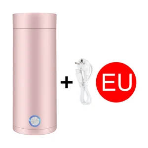 400Ml Roestvrijstalen Reiswaterkoker Vacuüm Geïsoleerde Beker Auto Uit Waterkoker Waterboiler Fles Voor Thee Koffie