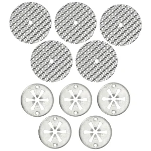 Reparatieset voor hittebeschermingsplaat Schildmontage Compatibel met VW Compatibel met Skoda N 90335004 6715468