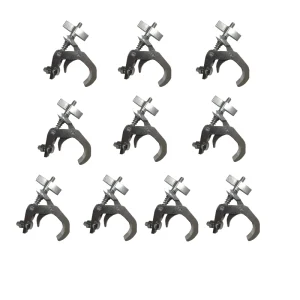 10 stks/partij Zware Premium Pro Truss Klem Podiumverlichting Klem Fit 40-60mm van Buizen Voor Moving Head podiumverlichtingsarmaturen