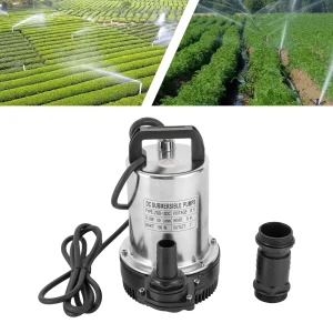 160W 12V 6000L/H Tauchpumpe Wasserpumpe Pump Hoher Lieferdruck Fischzucht Pump