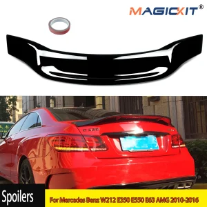 Voor Mercedes Benz W212 E350 E550 E63 Amg 2010-2016 Kofferbak Spoiler Wing Rt Stijl