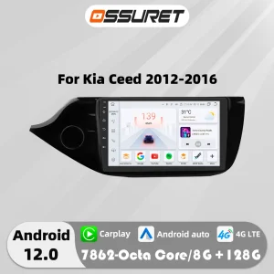 2din Android Auto Autoradio Voor Kia Cee Ceed Jd 2012-2016 Multimedia Videospeler 4G 8Core Autoradio Gps Stereo 7862 Carplay