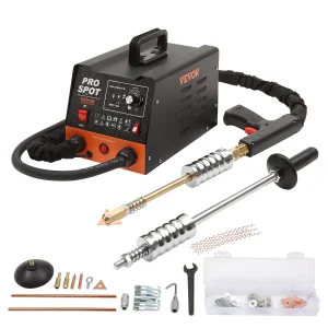 SucceBuy Stud Lasser Dent Repair Kit 3KW Spot Lasser Auto Body Lassen Dent Puller Machine Lassen Accessoires voor Auto Vrachtwagen