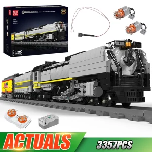 Mal King 12031 Technisch Treinspeelgoed De Rc & App Union Pacific 844 Stoomlocomotief Bouwsteen Kids Kerstcadeau