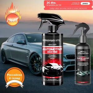Keramiek voor auto's Coating 9H Nano Vloeibaar Glas Verguld Kristal Hydrofobe Waterdichte Polijstverf Hardheid Autopoetsmiddel