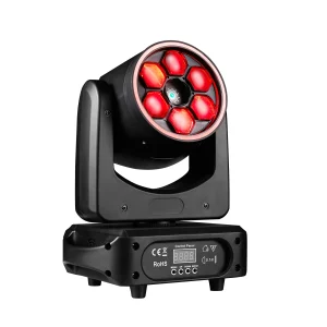 6X15W Mini Bee Eye Led Moving Head Beam & Laser & Halo Effect 3in1 Stage Dj Groene Laser Ster Effect Lichten