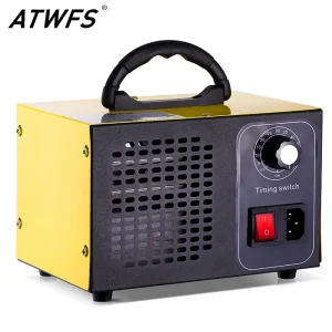 ATWFS Ozongenerator 220v 60g Luchtreiniger Ozonator thuis Ozon Cleaner Verwijder Geur O3 Ozonizador