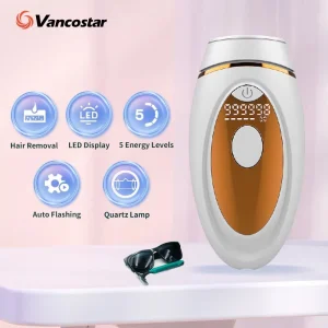 999900 Knippert IPL Epilator Laser Ontharing LCD-scherm Pijnloos Permanent Haar Verwijderen Bikinitrimmer Draagbare epilator