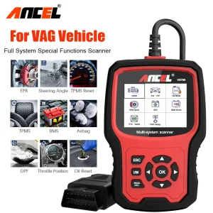 Ancel Vd700 Obd2 Automotive Scanner Volledig Systeem Diagnosticeren Abs Epb Tpms Dpf Reset Voor Vag Vw Audi Skoda Stoel Auto Diagnose Tools