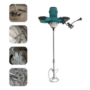 2100 W mortelmixer, 6 snelheden aanpassing, betonroerder, cementroerder, betonmixer, mengmachine