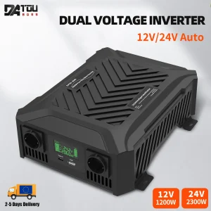 Datouboss TY-PSW-4000 Dual Voltage Inverter Dc Naar Ac Draagbare Voertuig Mount Pure Sinus Omvormer 4000W Transformator