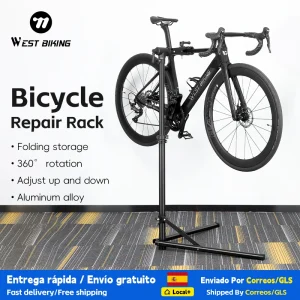 West Biking Multifunctionele Fiets Reparatie Stand Opslag Opvouwbare Fiets Display Stand Professionele Fiets Onderhoud Muur/Vloer Rekken