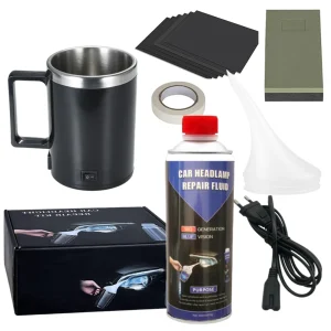 650g/500ml Koplamp Regeneratie Schoonmaken Gerenoveerde Auto Koplamp Renovatie Kit Polijsten Auto Lampen Waterkoker Voor Koplamp lampen