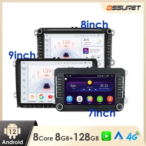Android Auto Multimedia Voor Volkswagen Vw Passat B6 Golf 5 Polo 6 Touran Scirocco Caddy Jetta Amarok Skoda Carplay Radio Speler