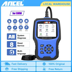 ANCEL BM700 OBD2 Automotive Scanner voor BMW/MINI EPB SAS Airbag TPMS Olie Reset Injector Codering Auto Diagnostisch Hulpmiddel Gratis update