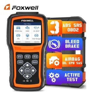 2025 FOXWELL NT 630 Plus OBD2-scanner Diagnostisch hulpmiddel ABS Bloeden SRS SAS Oliereset OBD2 Autocodelezer Bidirectionele scanner