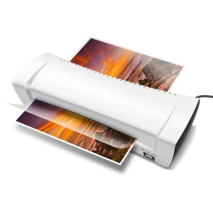 A4 thermische lamineermachine Compacte lichtgewicht lamineermachine met warme en koude instellingen Snelle opwarming Multifunctionele lamineermachine